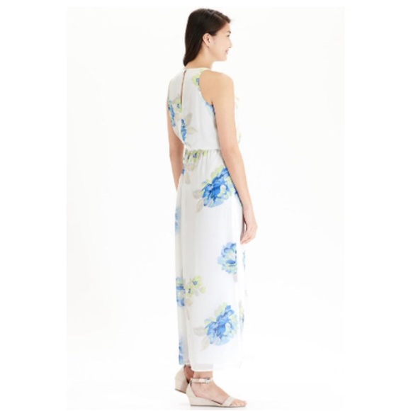 🆕 Old Navy White Floral Maxi Dress S Small NWT - Picture 2 of 9